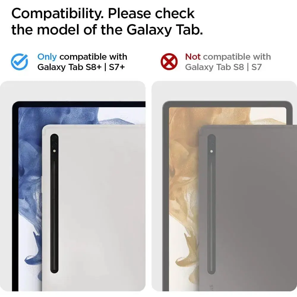 Galaxy Tab S8 Plus / S7 Plus Case Rugged Armor Pro - Image 2