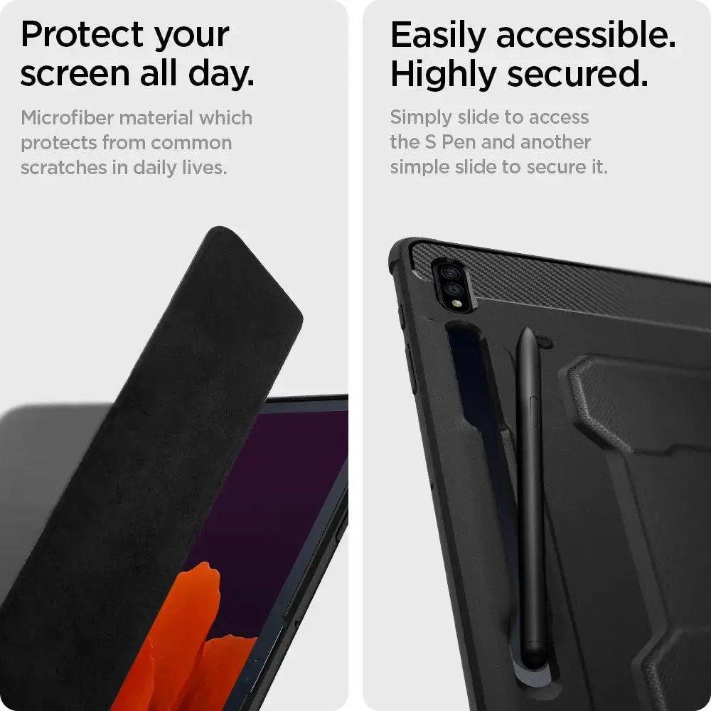 Galaxy Tab S8 Plus / S7 Plus Case Rugged Armor Pro - Image 3