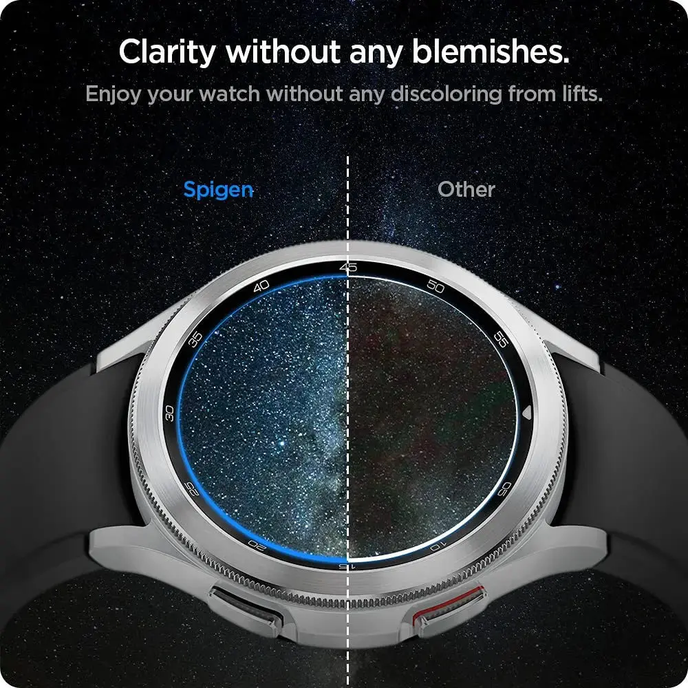 [2 Pack] Galaxy Watch 4 Classic (42mm) / Galaxy Watch 3 (41mm) Screen Protector Glas.tR EZ Fit - Image 7