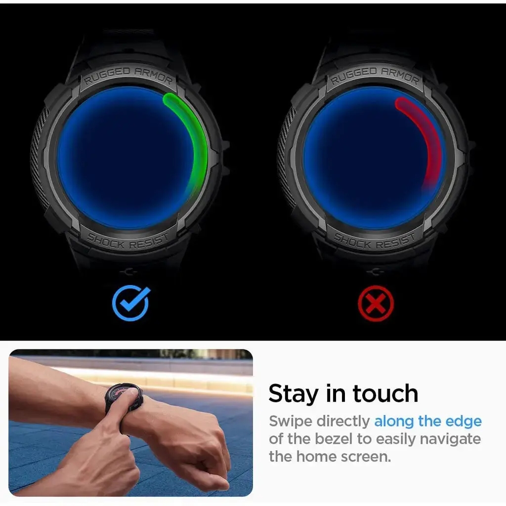 Galaxy Watch 5 Pro Case (45mm) Rugged Armor Pro - Image 4