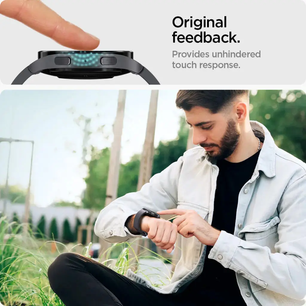 [2 Pack] Galaxy Watch 6 Screen Protector (40mm) EZ FIT GLAS.tR - Image 4