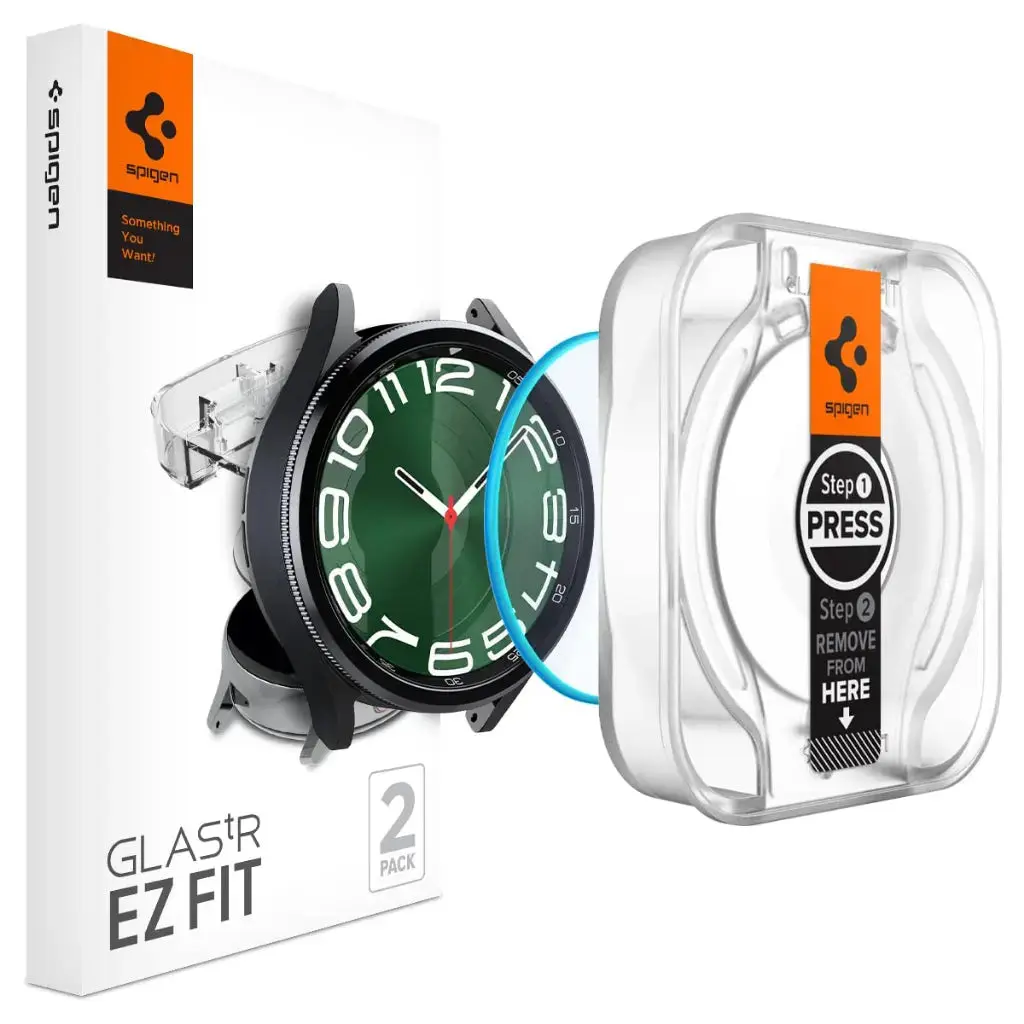 [2 Pack] Galaxy Watch 6 Classic Screen Protector (47mm) EZ FIT GLAS.tR - Image 3