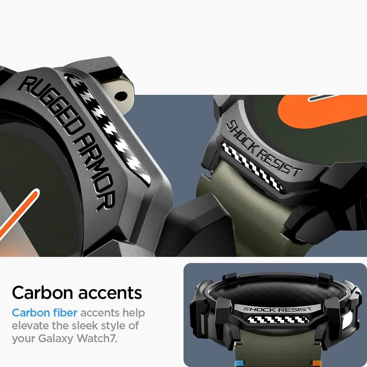 Galaxy Watch 7 Case (44mm) Rugged Armor - Image 3