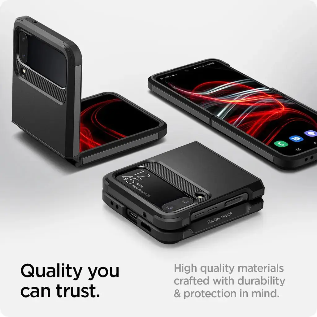 Galaxy Z Flip 4 Case Tough Armor - Image 3