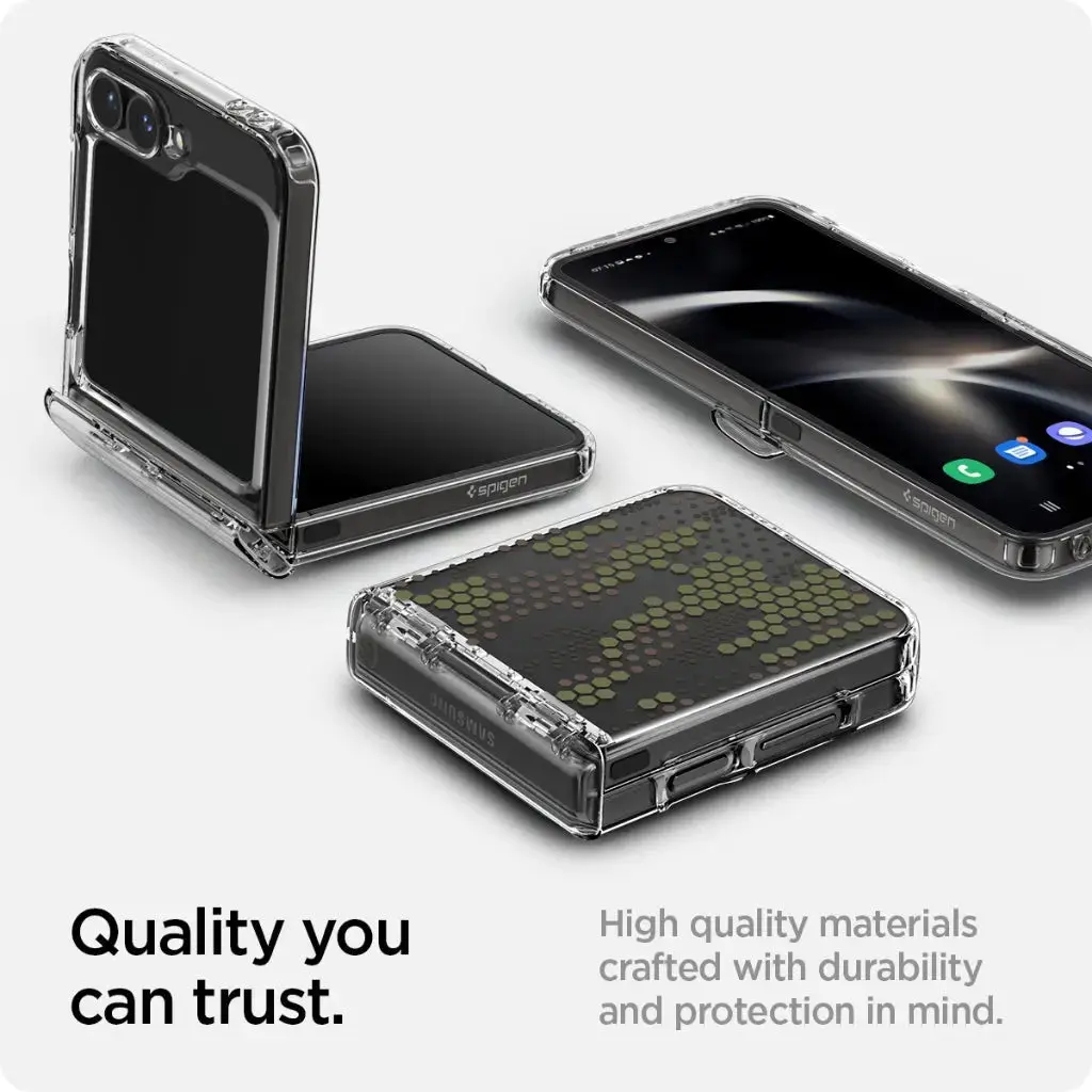 Galaxy Z Flip 7 FE / Flip 6 Case Ultra Hybrid Pro Digital Camo - Image 6