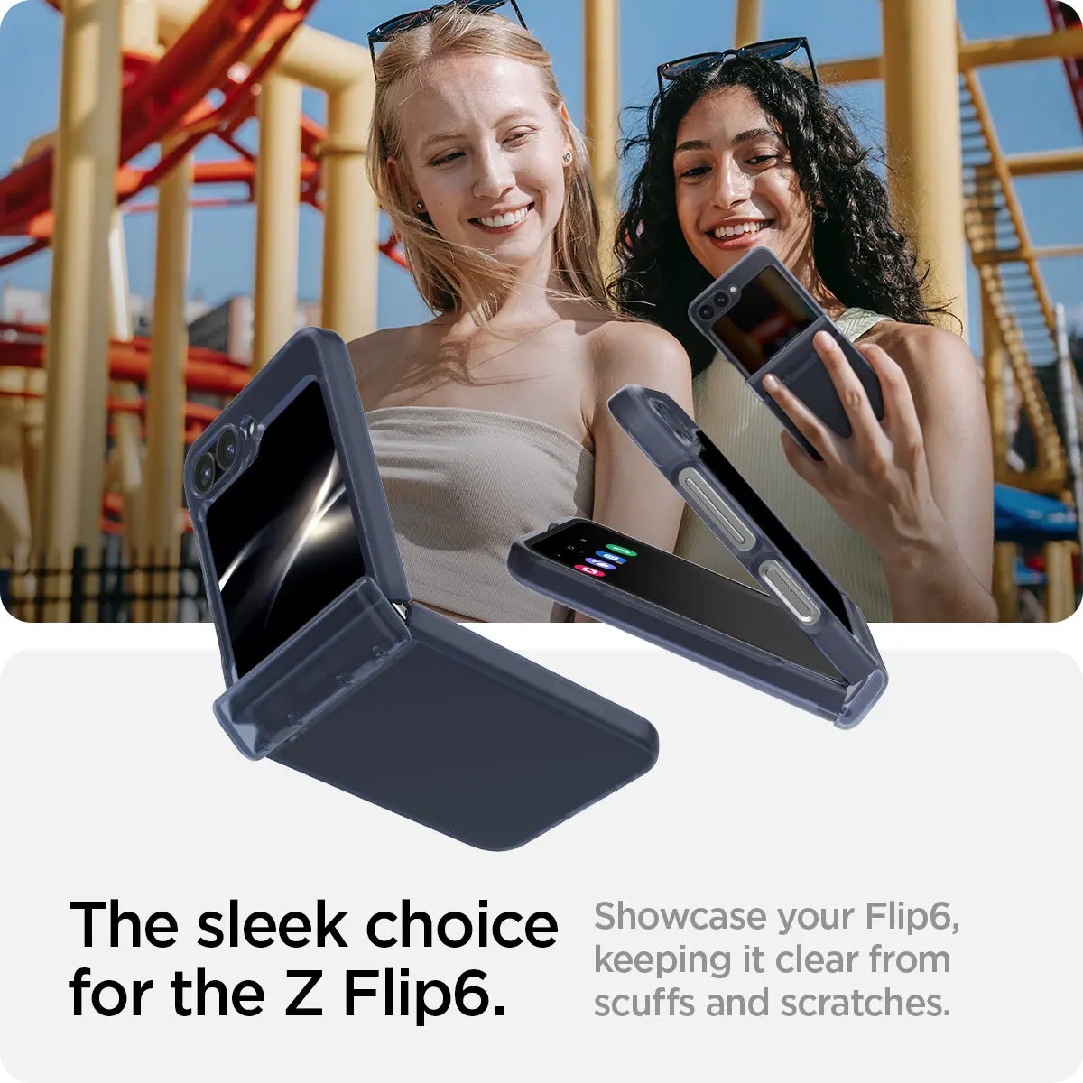 Galaxy Z Flip 7 FE / Flip 6 Case Cover Ultra Hybrid Pro Frost - Image 4