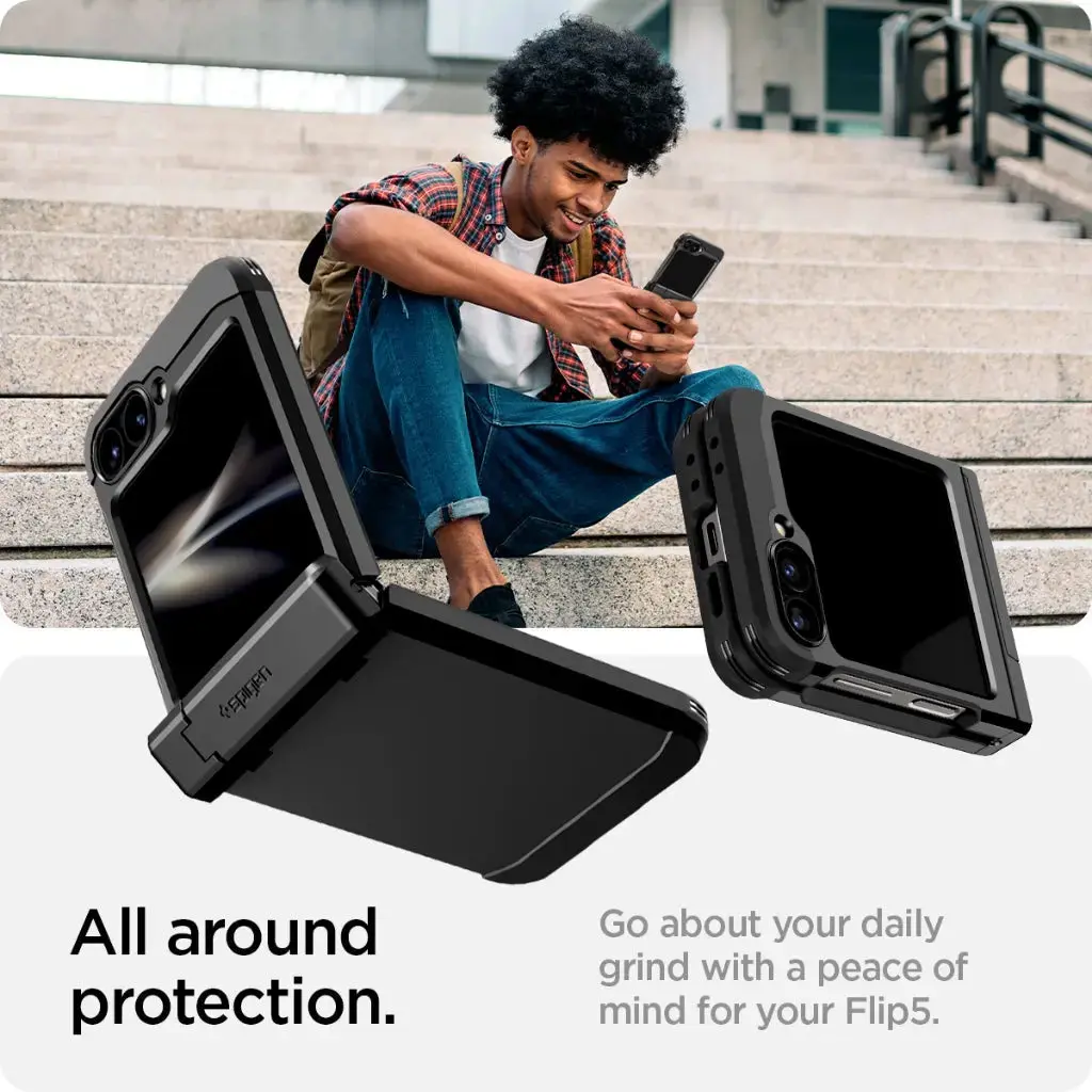 Galaxy Z Flip 7 FE / Flip 6 Case Tough Armor Pro - Image 3