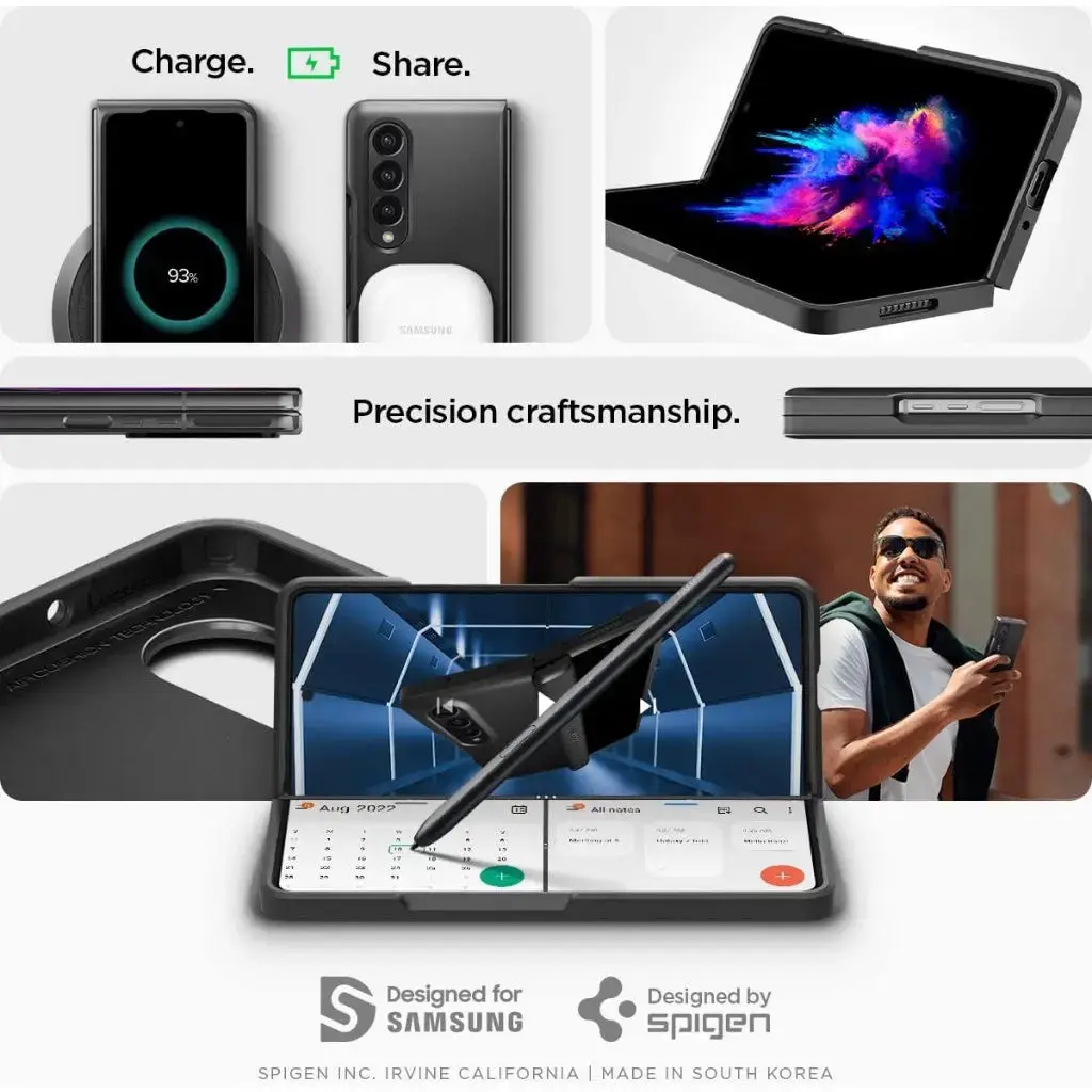 Galaxy Z Fold 5 Case Slim Armor Slot - Image 8