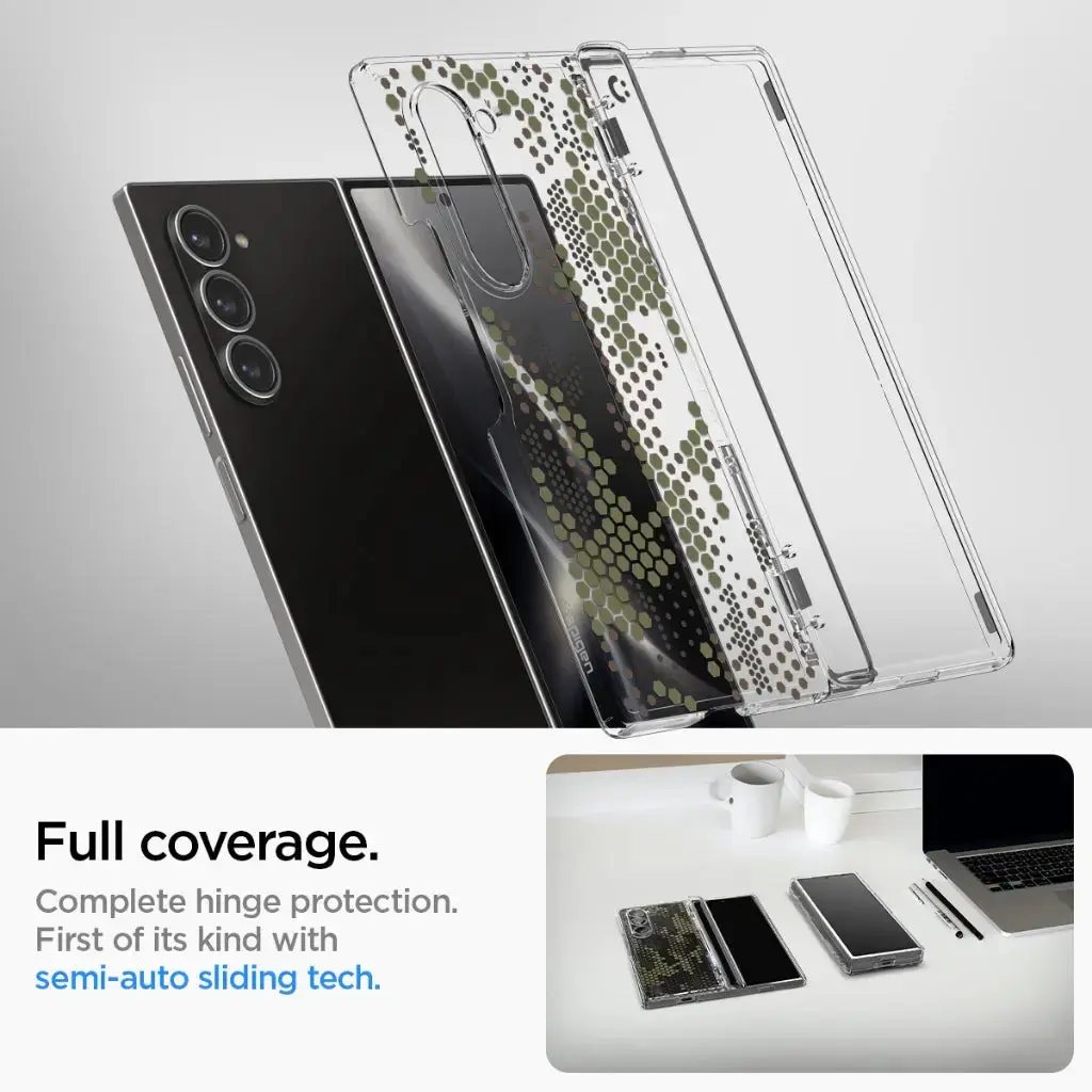 Galaxy Z Fold 6 Case Ultra Hybrid Pro Digital Camo - Image 3