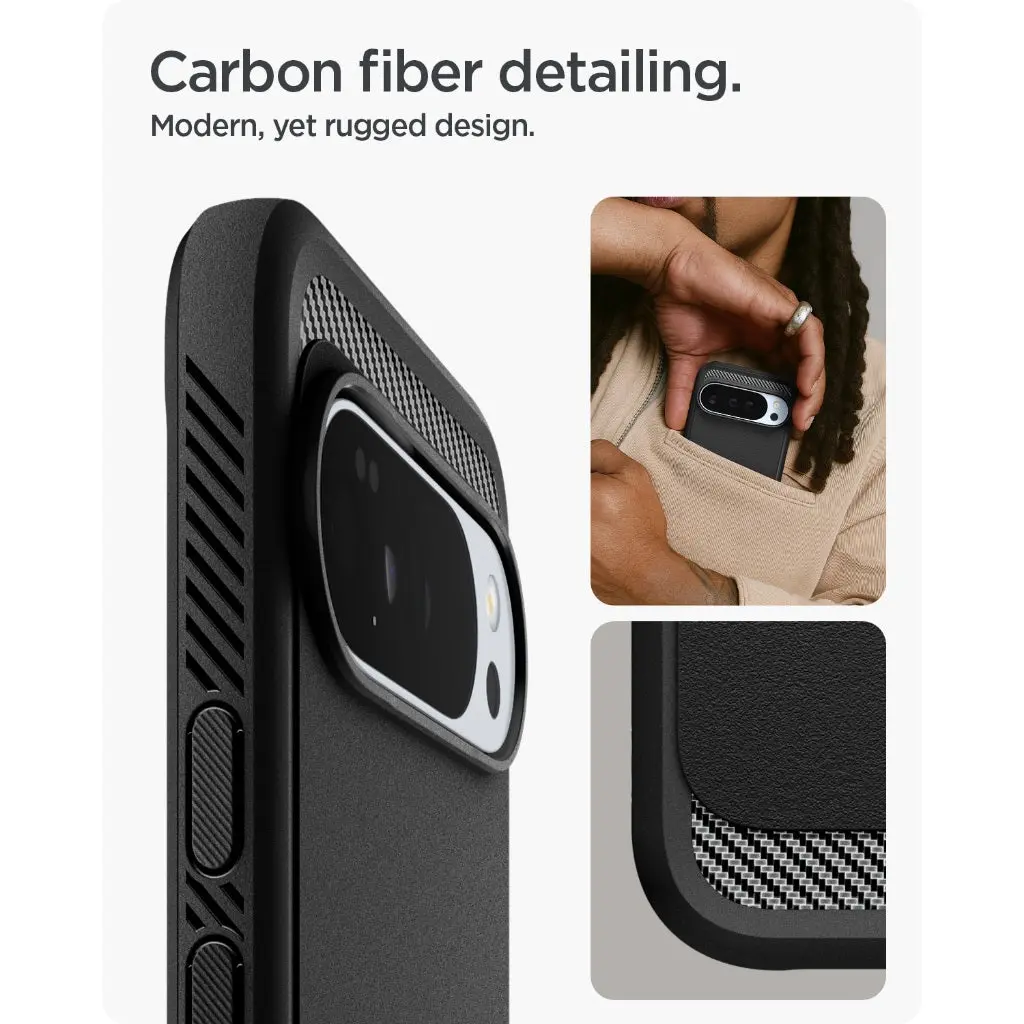 Google Pixel 10 Pro XL Case Rugged Armor MagFit - Image 4