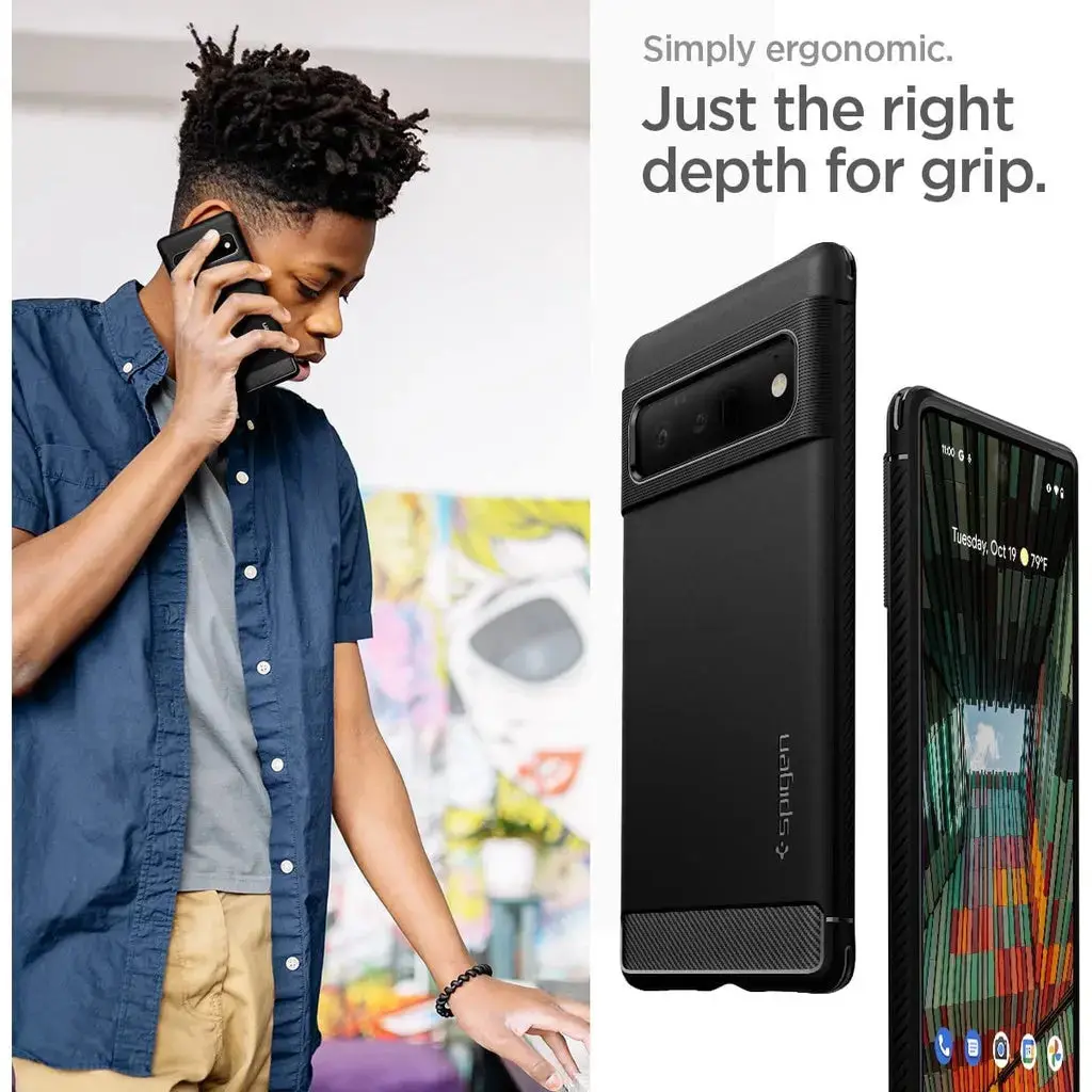 Google Pixel 6 Pro Case Rugged Armor - Image 5