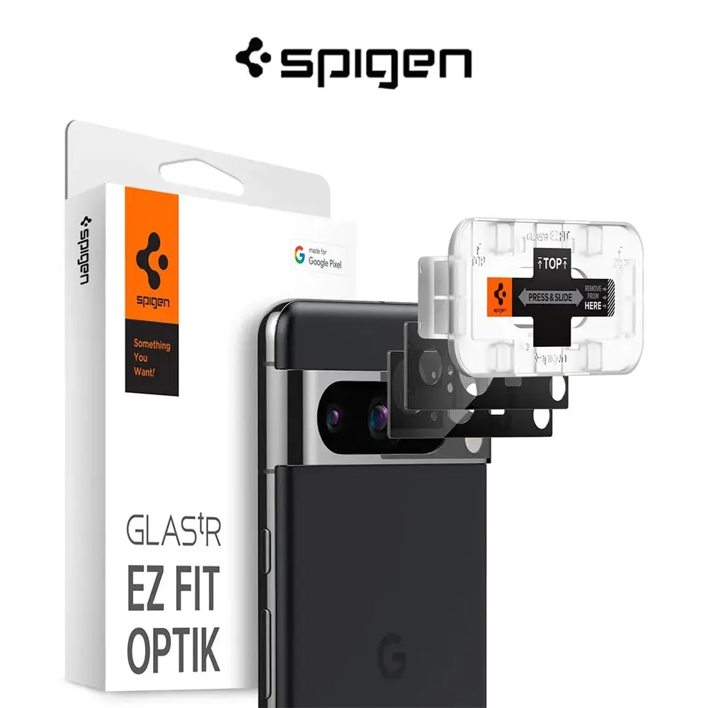 [2 Pack] Google Pixel 8 Pro Camera Lens Protector EZ Fit Optik - Image 2
