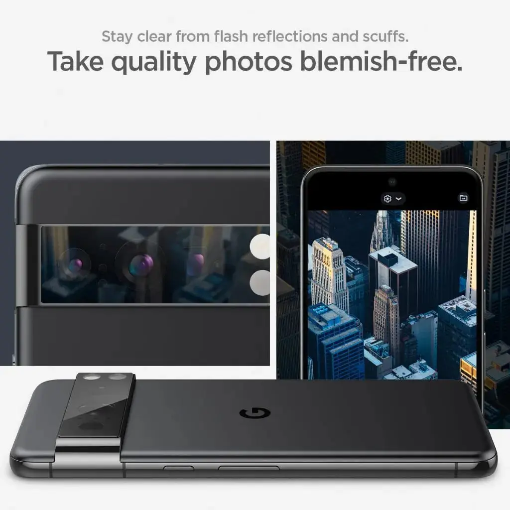 [2 Pack] Google Pixel 8 Pro Camera Lens Protector EZ Fit Optik - Image 6