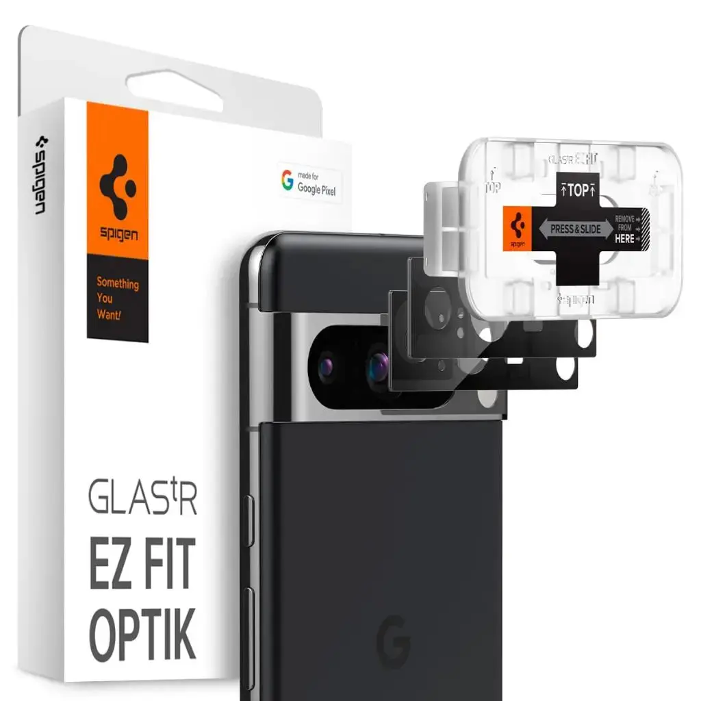 [2 Pack] Google Pixel 8 Pro Camera Lens Protector EZ Fit Optik - Image 9