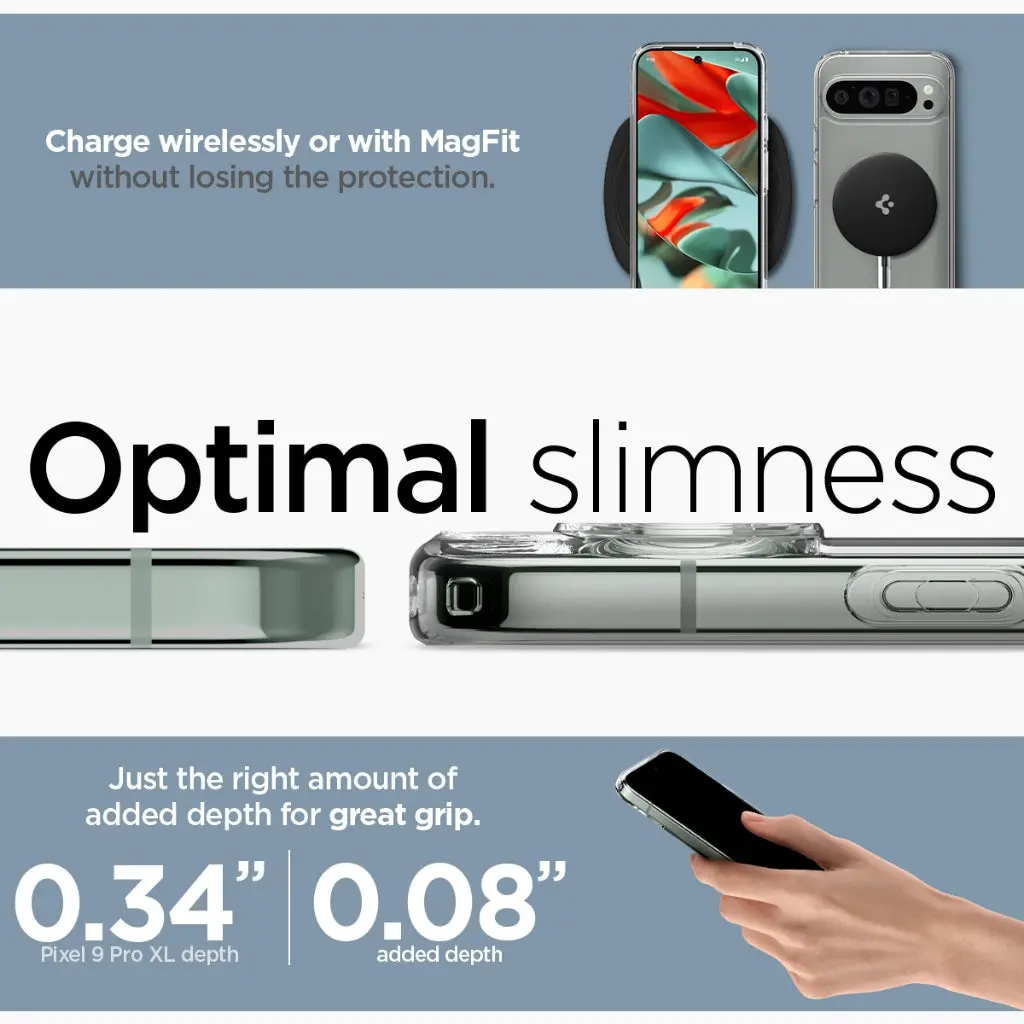 Google Pixel 9 Pro XL Case Ultra Hybrid OneTap Metal Ring - Image 6