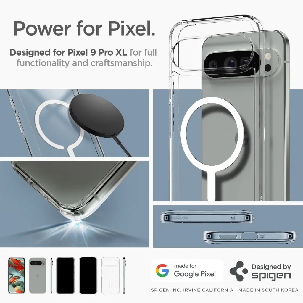Google Pixel 9 Pro XL Case Ultra Hybrid OneTap Metal Ring - Image 7