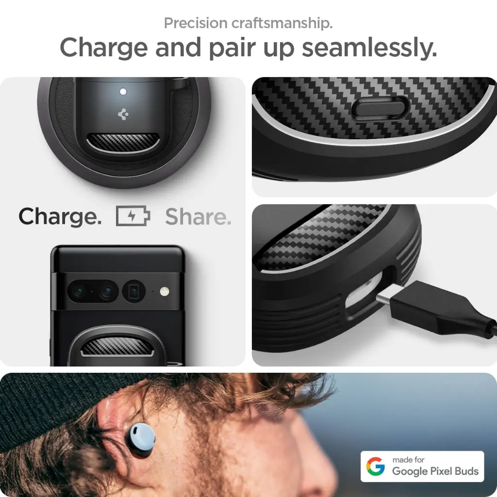 Google Pixel Buds Pro 2 / Pro Case Rugged Armor - Image 7