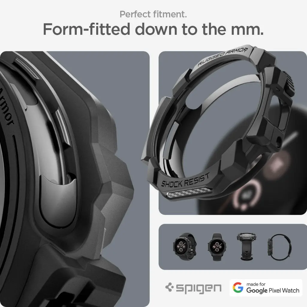 Google Pixel Watch 3 / 2 / 1 (41mm) Case Rugged Armor - Image 7