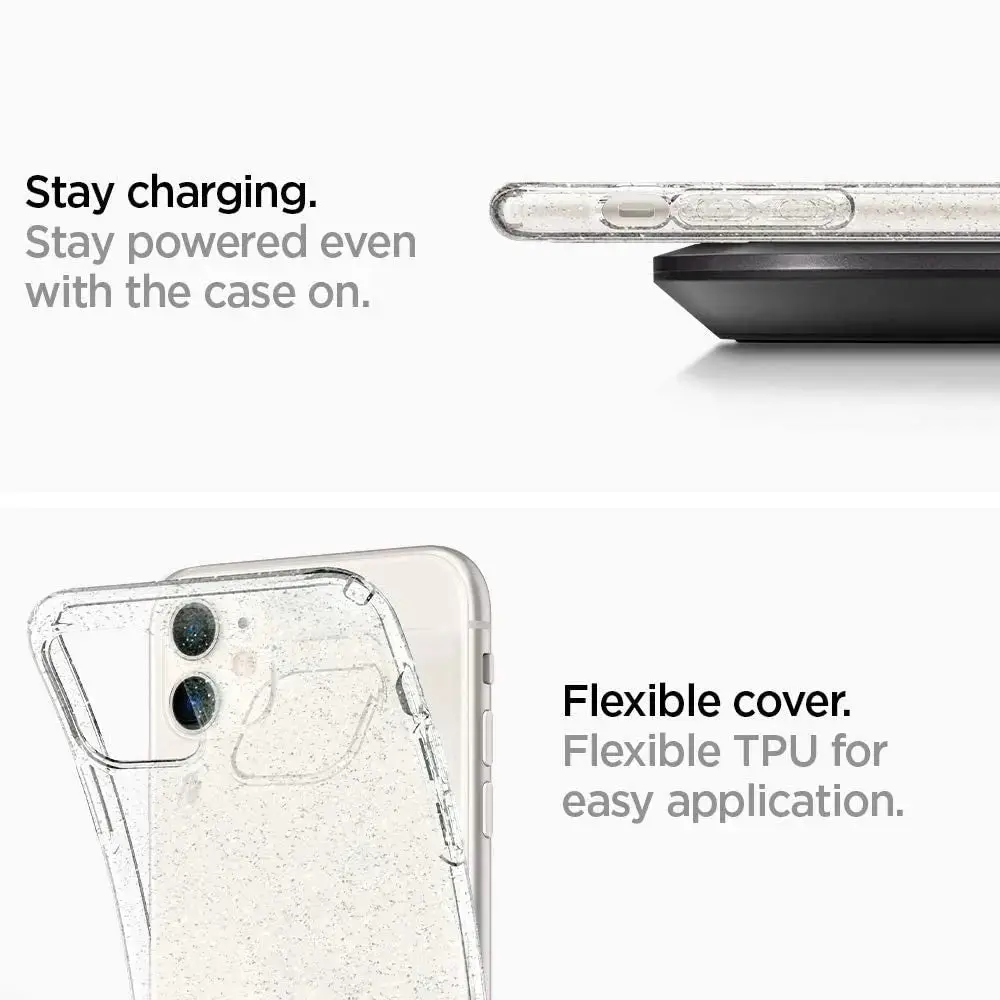 iPhone 11 Case Liquid Crystal Glitter - Image 5