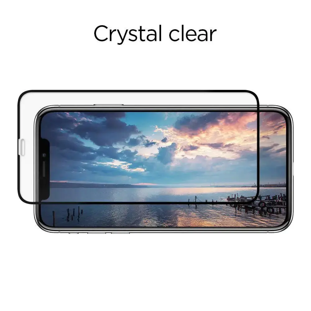 [2 Pack] iPhone XS Max / iPhone 11 Pro Max Screen Protector  Full Coverage HD Tempered Glass - Image 4