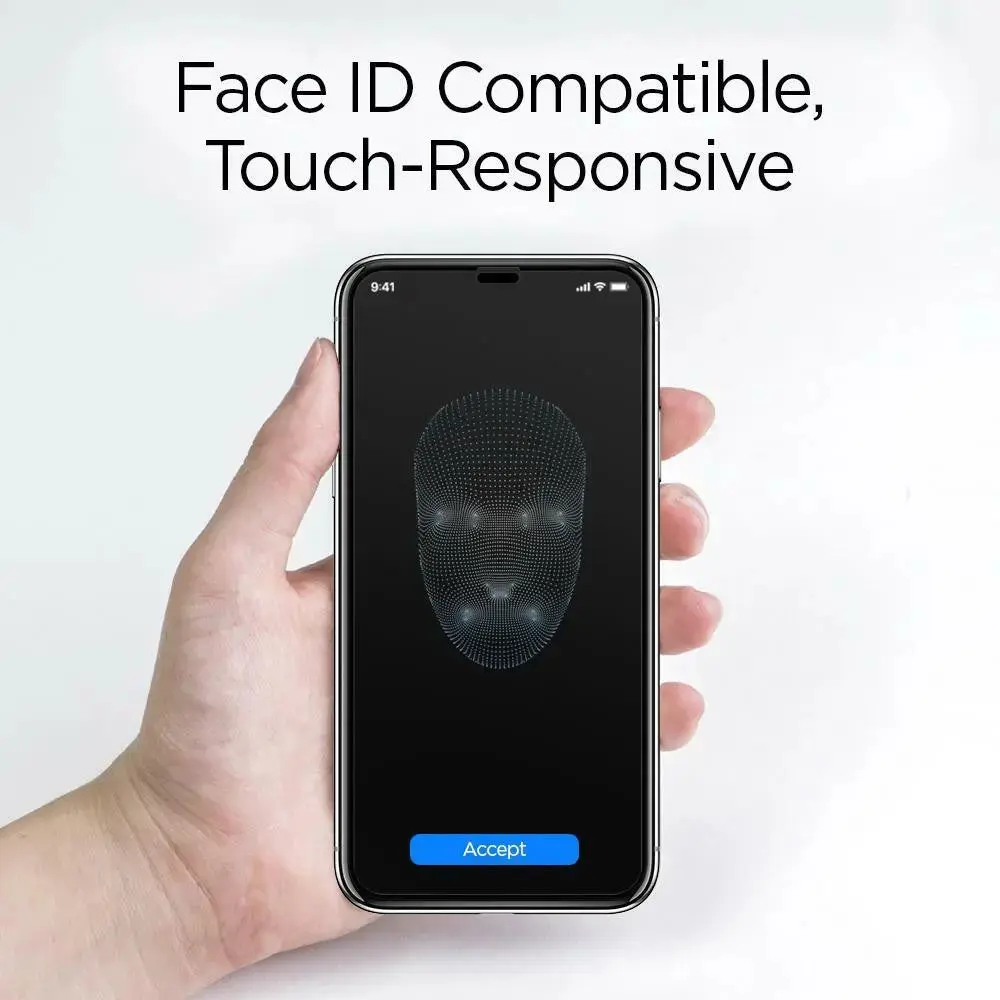 [2 Pack] iPhone XS Max / iPhone 11 Pro Max Screen Protector  Full Coverage HD Tempered Glass - Image 6