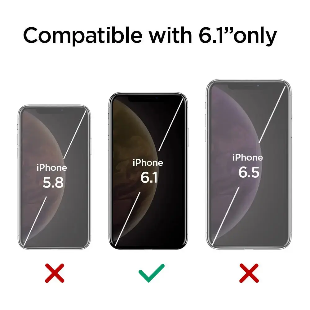 iPhone XR / iPhone 11 Screen Protector Full Coverage HD Tempered Glass - Image 7