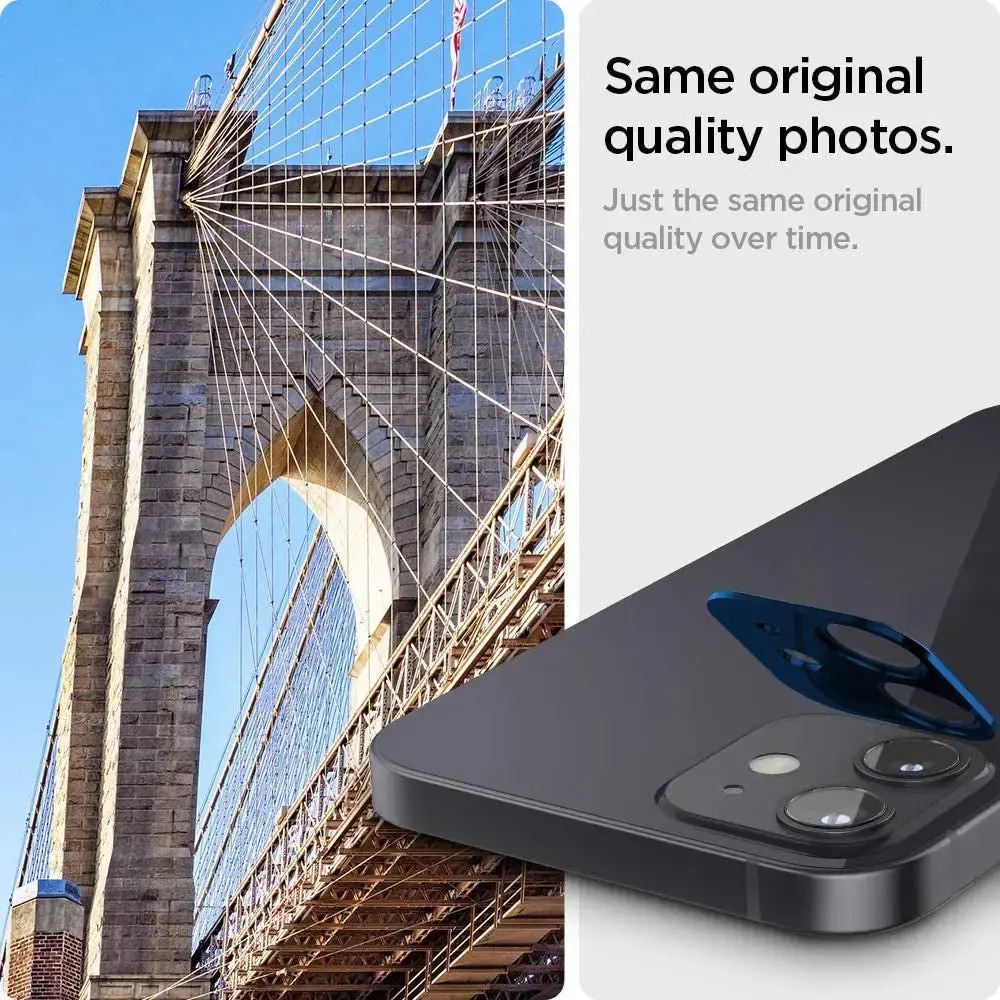 [2 Pack] iPhone 12 Mini Camera Lens Protector Optik - Image 6