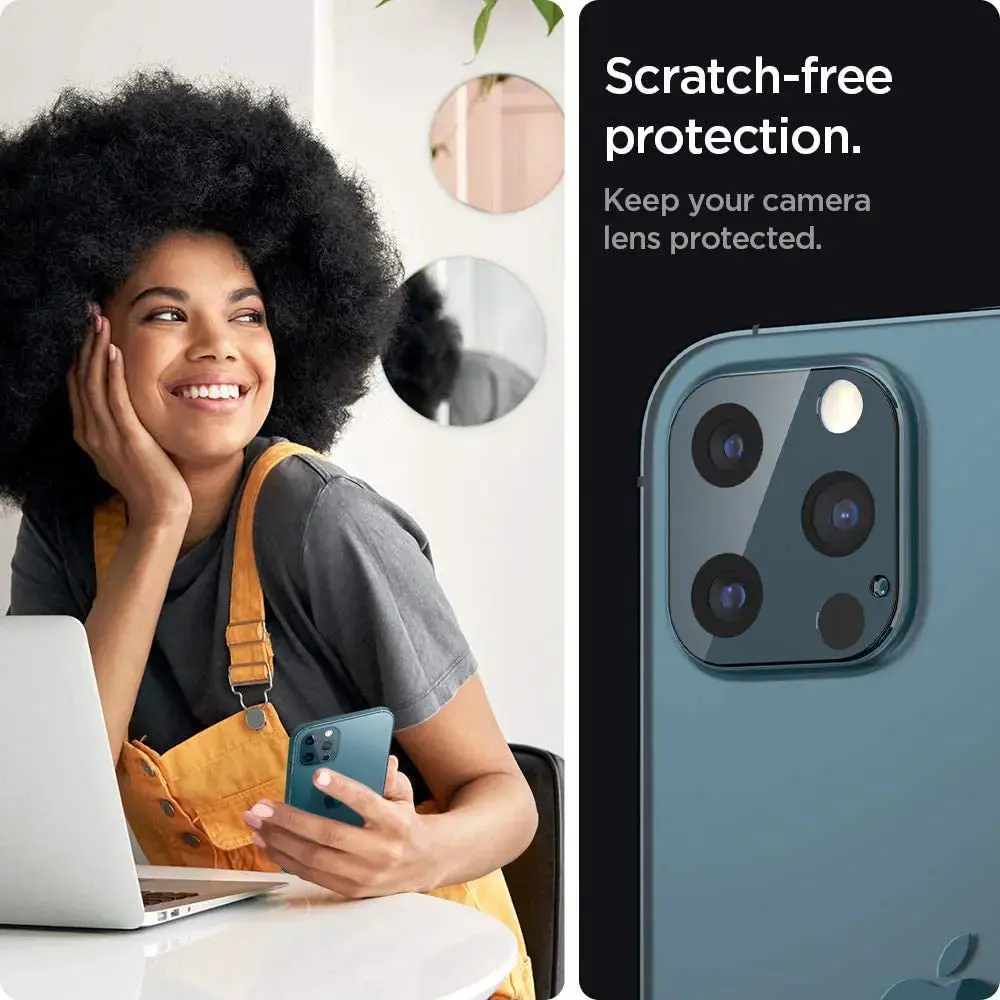 [2 Pack] iPhone 12 Pro Camera Lens Protector Optik - Image 5