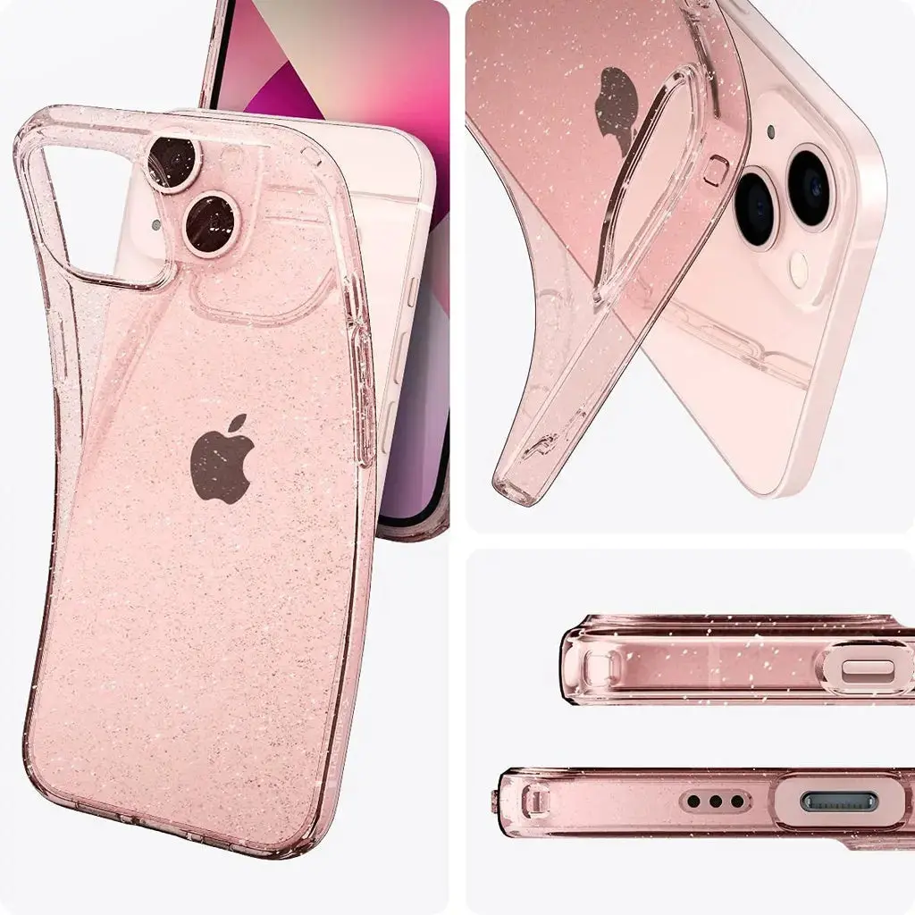 iPhone 13 Case Liquid Crystal Glitter - Image 5