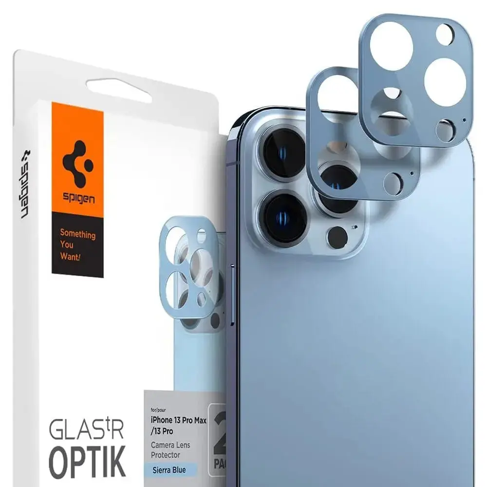 [2 pack] iPhone 13 pro max / iPhone 13 pro Camera Lens Protector Optik - Image 6