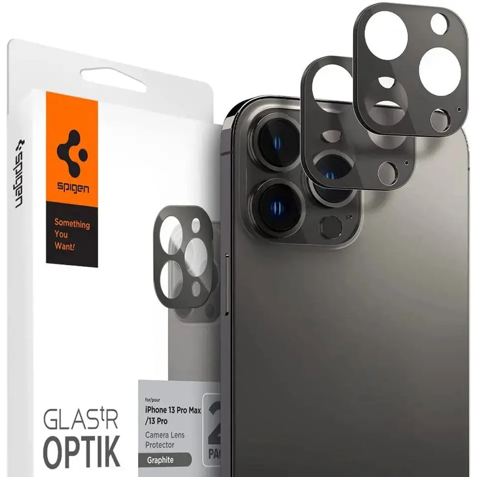 [2 pack] iPhone 13 pro max / iPhone 13 pro Camera Lens Protector Optik - Image 9