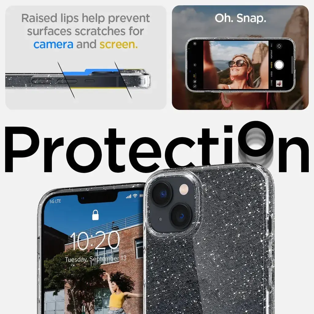 iPhone 14 / iPhone 13 Case Liquid Crystal Glitter - Image 4