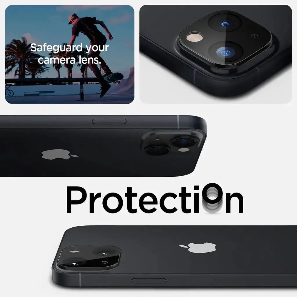[2 Pack] iPhone 14 Plus / iPhone 14 Camera Lens Protector Optik - Image 4