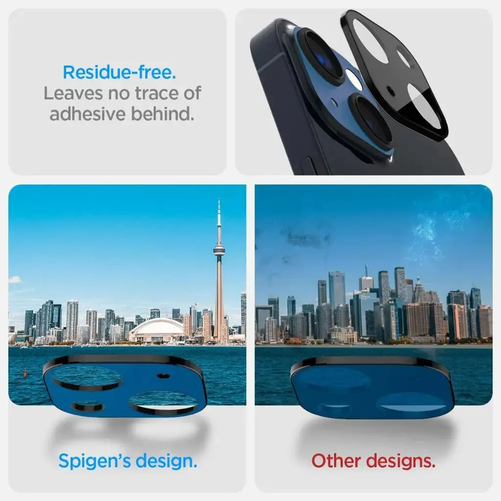 [2 Pack] iPhone 14 Plus / iPhone 14 Camera Lens Protector Optik - Image 4