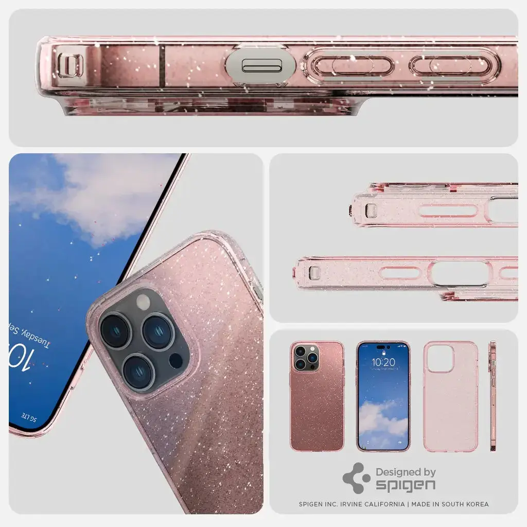 iPhone 14 Pro Case Liquid Crystal Glitter - Image 4