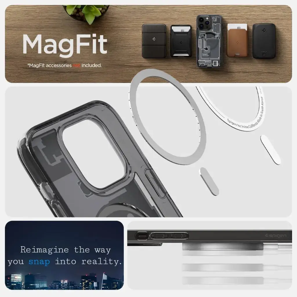 iPhone 14 Pro Case Ultra Hybrid Zero One Magfit Magsafe Case - Image 6