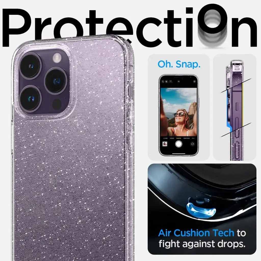 iPhone 14 Pro Max Case Liquid Crystal Glitter - Image 2