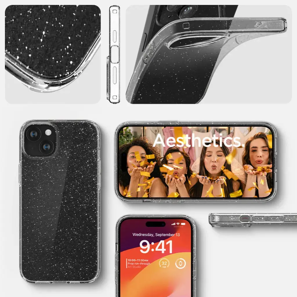 iPhone 15 Case Liquid Crystal Glitter - Image 5