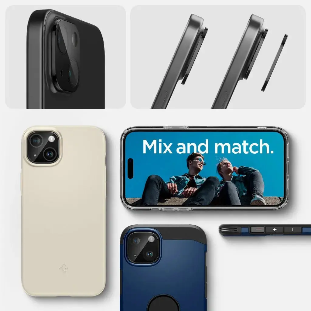 [2 Pack] iPhone 15 / iPhone 15 Plus / iPhone 14 Plus / iPhone 14 Camera Lens Protector Optik - Image 9