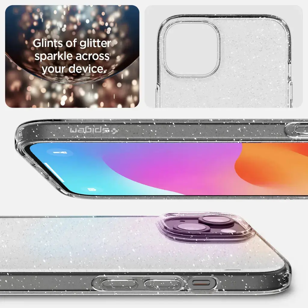 iPhone 15 Plus / iPhone 14 Plus Case Liquid Crystal Glitter - Image 4