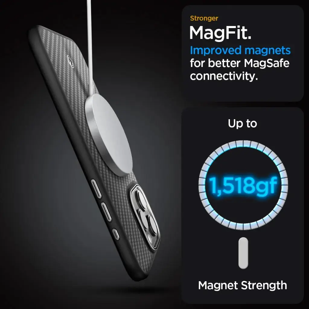 iPhone 15 Pro Case Enzo Aramid Magfit Magsafe Case - Image 5