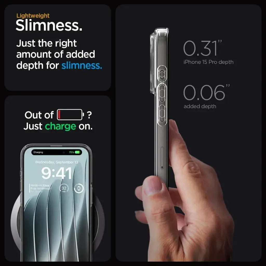 iPhone 15 Pro Case Liquid Crystal / Crystal Flex - Image 6