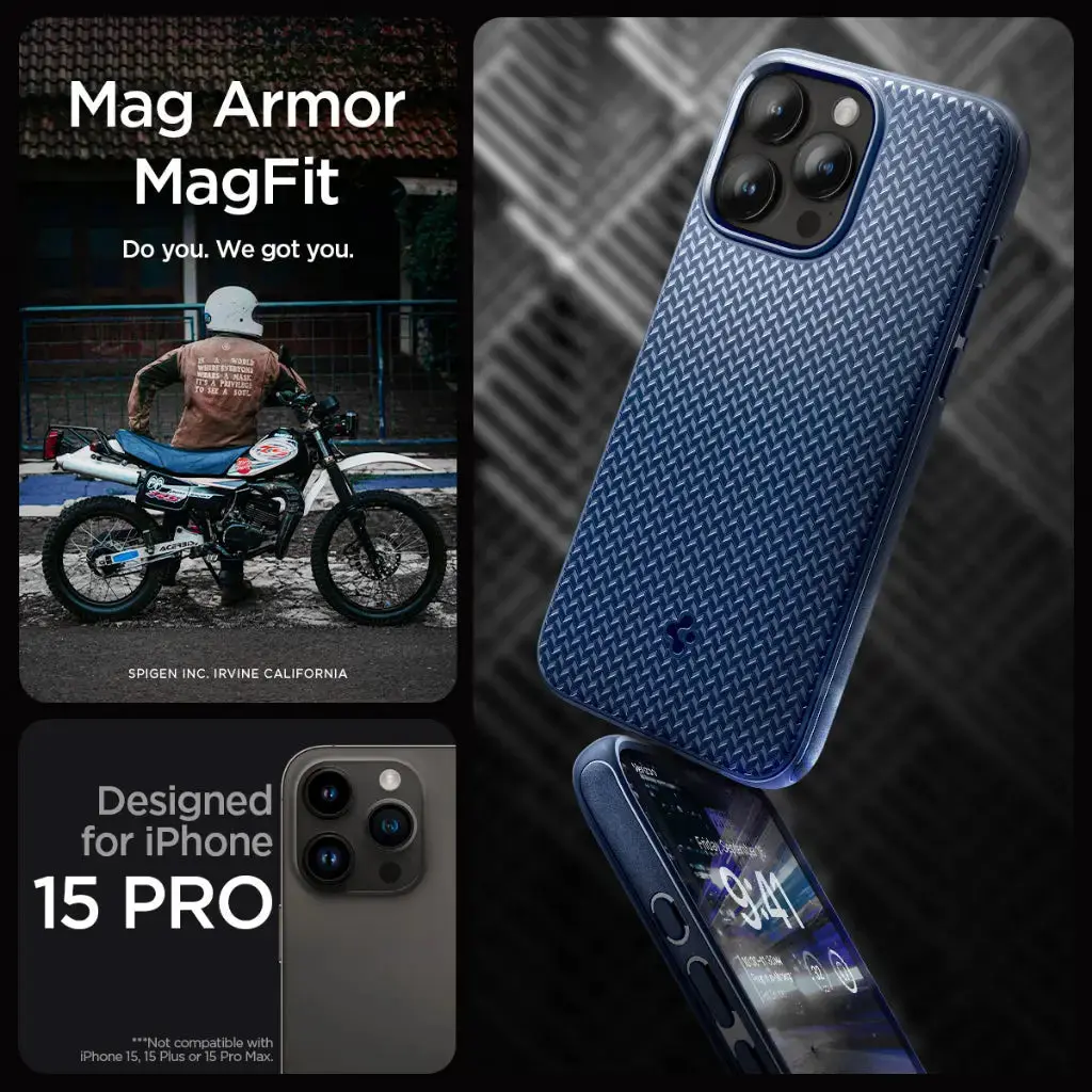iPhone 15 Pro Case Mag Armor Magfit Magsafe Case - Image 2