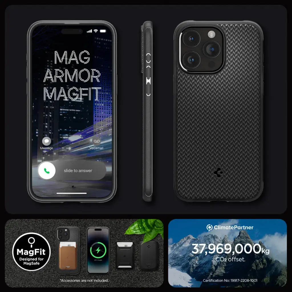 iPhone 15 Pro Case Mag Armor Magfit Magsafe Case - Image 5