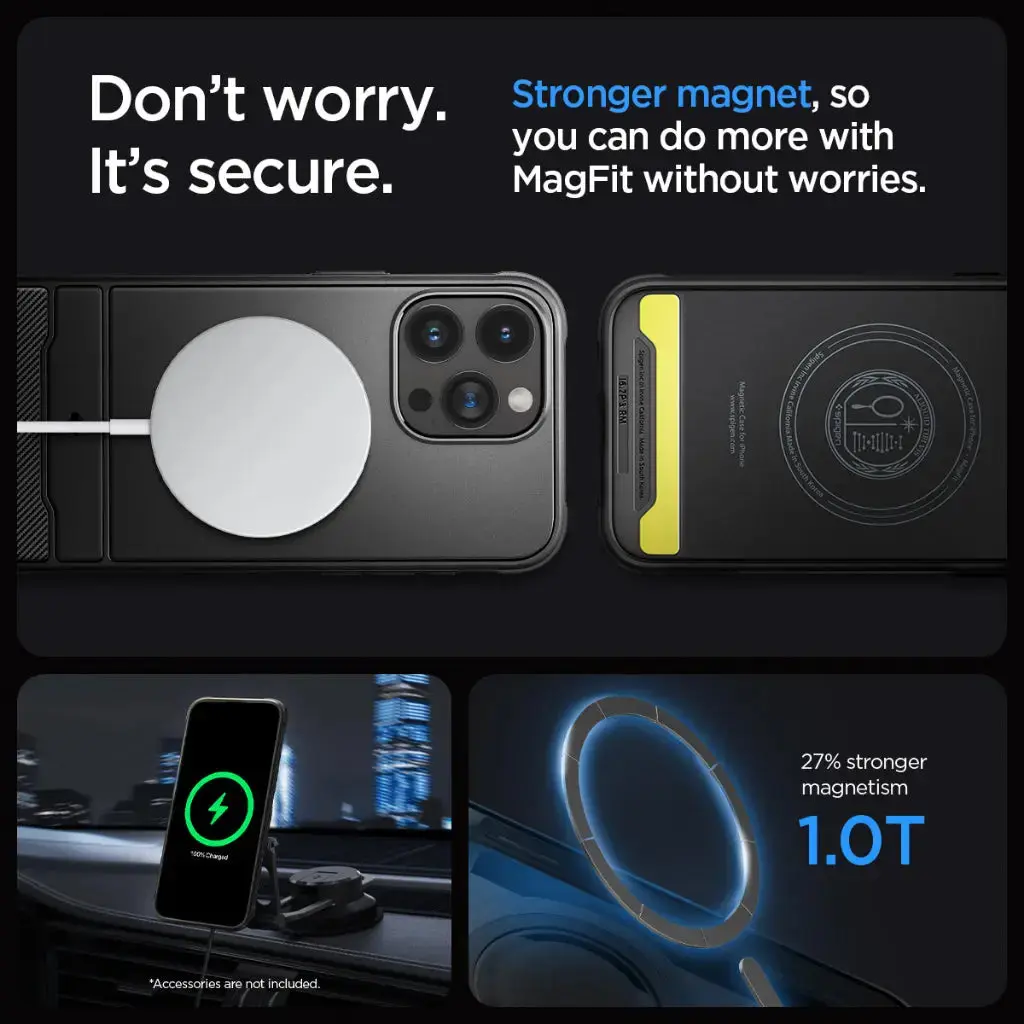 iPhone 15 Pro Case Rugged Armor Magfit Magsafe Case - Image 5