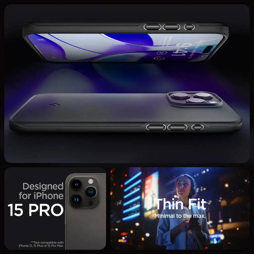 iPhone 15 Pro Case Thin Fit - Image 3