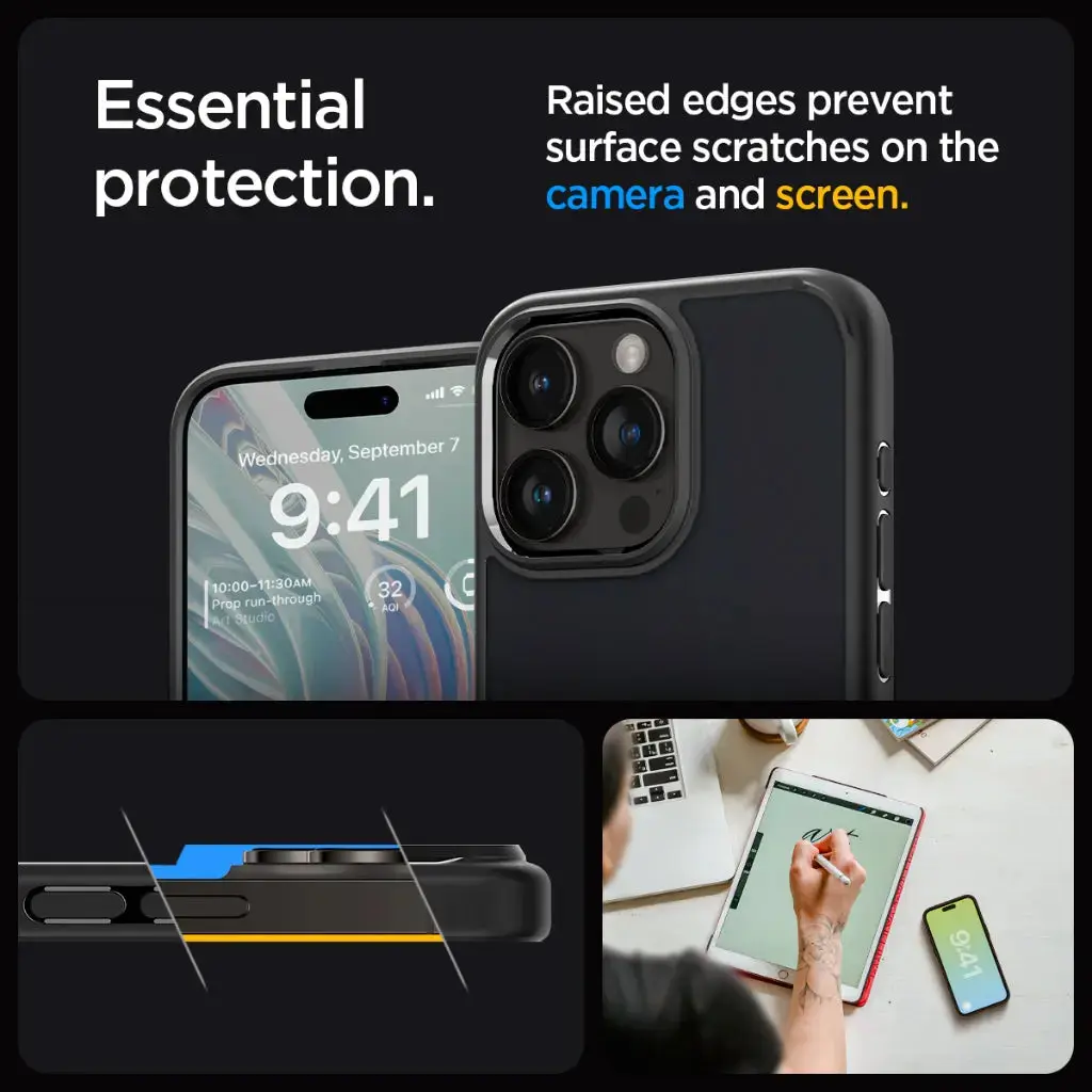 iPhone 15 Pro Case Ultra Hybrid Frost - Image 6