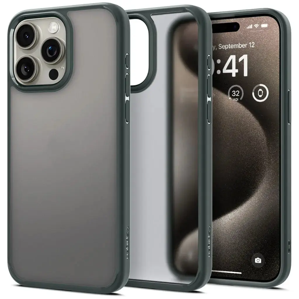iPhone 15 Pro Case Ultra Hybrid Frost - Image 9