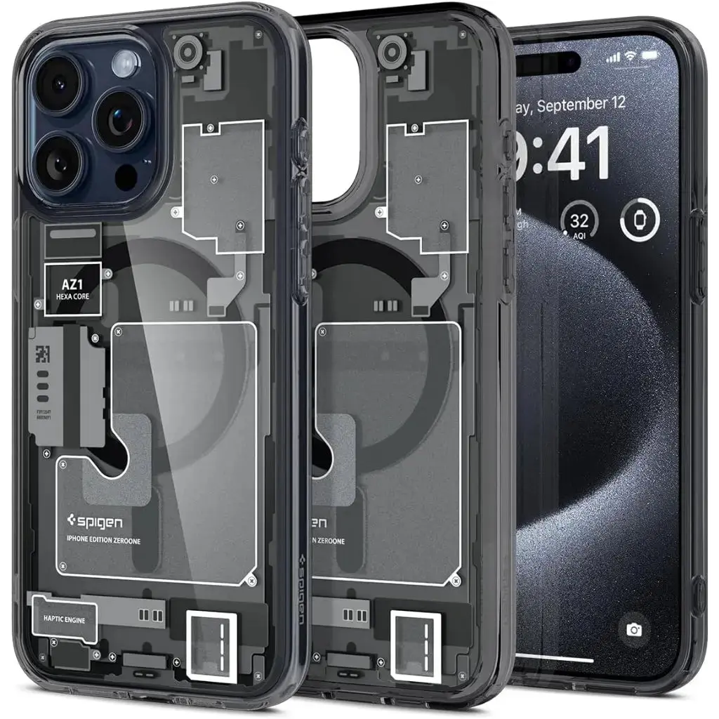 iPhone 15 Pro Case Ultra Hybrid Zero One Magfit Magsafe Case - Image 3