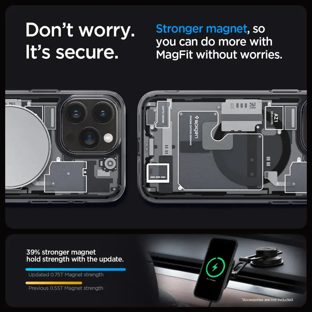 iPhone 15 Pro Case Ultra Hybrid Zero One Magfit Magsafe Case - Image 5